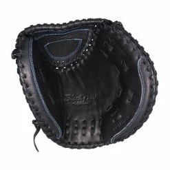 Easton BP2FP Black Pearl 33 Inch Fastpitch Catcher's Mitt: A130712 Fastpitch Softball Gloves