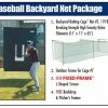JUGS Baseball Backyard Net Package