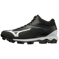 Molded Cleats Mizuno Select Nine TPU Mid Men's Molded Baseball Cleat: 320585