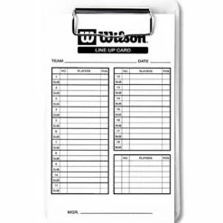 Wilson Sporting Goods Accessories Wilson 3X Line Up Cards