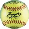 Fastpitch Softballs Dudley NFHS Thunder Heat Fastpitch Softball - One Dozen : 43147
