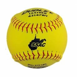 Dudley WVSSAC/NFHS Thunder Heat Fastpitch Softball - One Dozen : 43147WV Fastpitch Softballs
