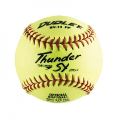 Dudley 11" SY Fastpitch Practice Softball .47-375 No Logo - One Dozen: 43712Y
