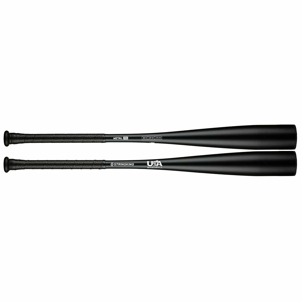 Youth Big Barrel Bats USA Baseball 2022 StringKing Metal Pro Youth USA Baseball Bat 2 5/8": Metal Pro USA