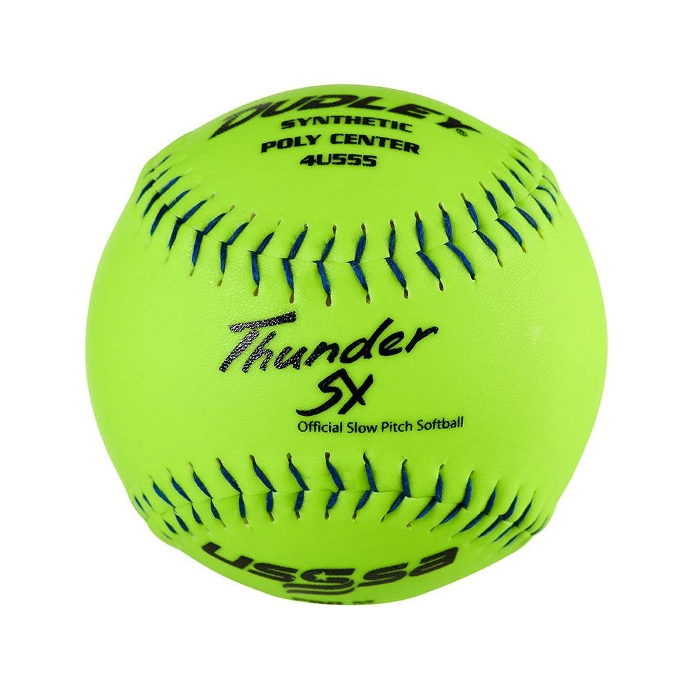 Slowpitch Softballs Dudley Thunder SY Slowpitch Softball 12” USSSA PRO M – One Dozen: 4U555