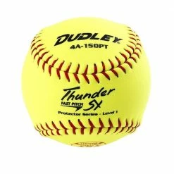 Dudley Thunder SY Protector Series 11 Inch ASA Level 1 Fastpitch Softball - One Dozen: 4A150PT