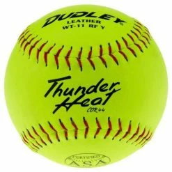 Dudley Thunder Heat 11 Inch Fastpitch USA/ASA 47-375 Softball - One Dozen: WT11YFP Fastpitch Softballs