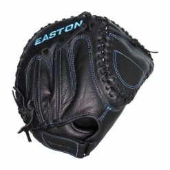 Easton BP2FP Black Pearl 33 Inch Fastpitch Catcher's Mitt: A130712 Fastpitch Softball Gloves
