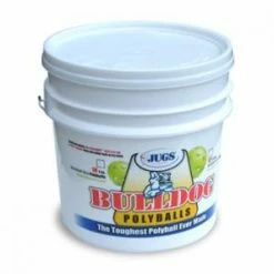 JUGS Bulldog Bucket Polyballs Of 18 Baseballs Speciality Balls