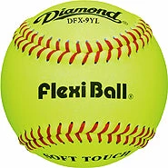 Diamond Flexi Baseball Yellow (Dozen): DFX9YL
