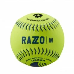 DeMarini Razzo Classic M USSSA Synthetic 40-325 - One Dozen: WTDRZMS12UB Slowpitch Softballs