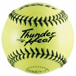Dudley Thunder Heat NSA Fastpitch 12 Inch Synthetic - One Dozen: 4E907Y Fastpitch Softballs