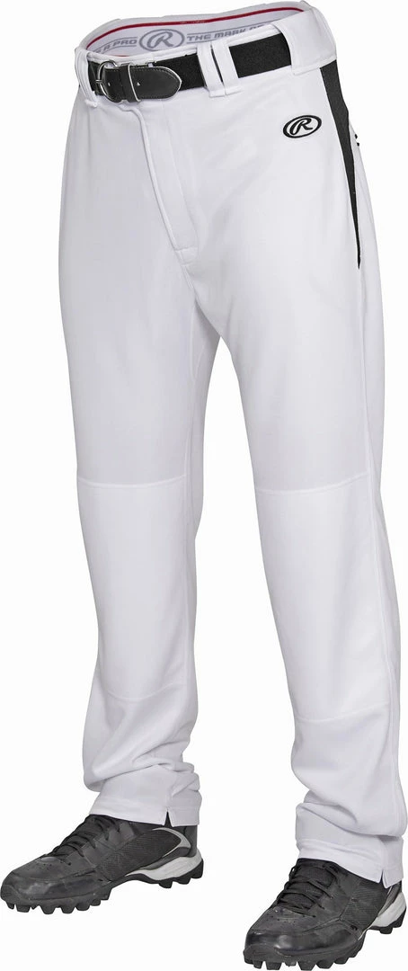 Rawlings Adult Semi-Relaxed V-Notch Plated Baseball Pants: BPVP2