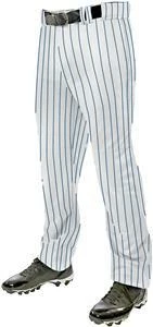 Champro Triple Crown Open Bottom Pinstripe Youth Pants: BPPINUY