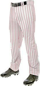 Champro Triple Crown Open Bottom Pinstripe Youth Pants: BPPINUY