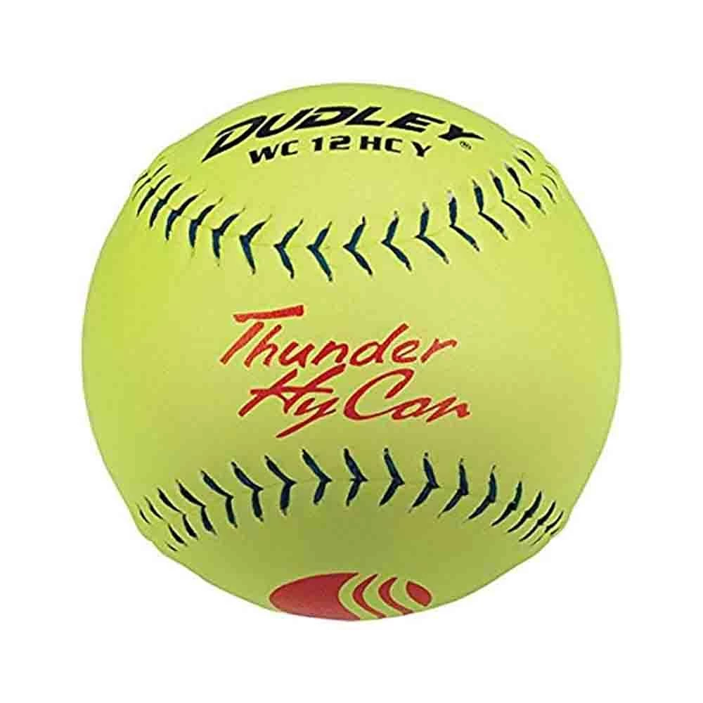 Fastpitch Softballs Dudley Thunder ZN HYCON USSSA 11 Inch Slowpitch Softball - One Dozen: 4U068Y