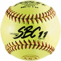 Fastpitch Softballs Dudley 11" SBC11 Leather Fastpitch Softball - One Dozen: 4Y611