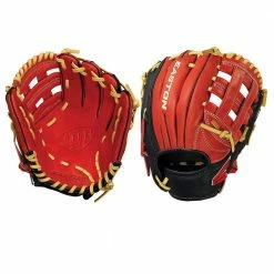 Easton Future Elite Series 11" Youth Baseball Glove Red/Black/Cream: FE1100 Baseball Gloves