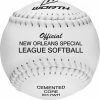 Slowpitch Softballs DeBeer Official New Orleans 17 Inch Softball