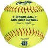Rawlings Babe Ruth Official 12 Inch Softballs ,Poly-X Core Center - One Dozen: PX2RYLBR