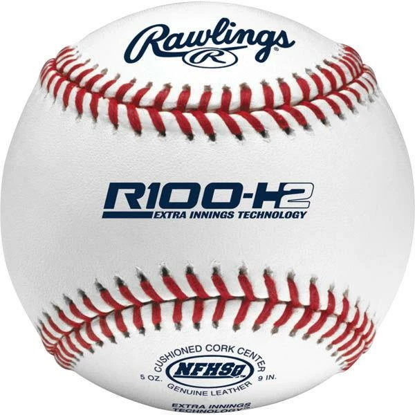 Rawlings R100-H2 NFHS Baseball (Dozen): R100H2 Baseballs