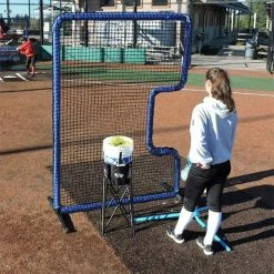 JUGS Blue Series C-Shaped Softball Screen: S1013 Screens & Nets