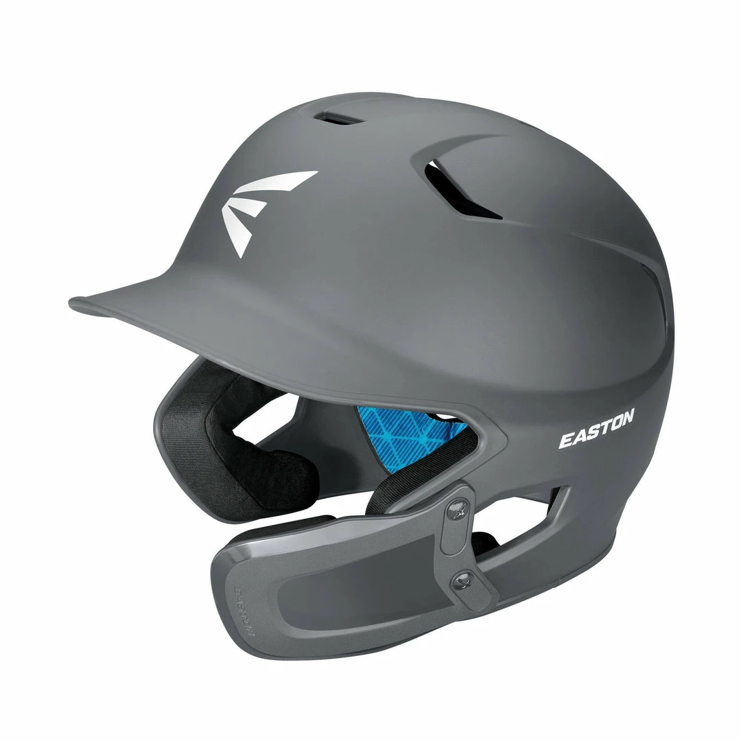 Easton Z5 2.0 Senior Matte Helmet With Universal Jaw Guard: A168539 Batting Helmets