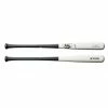 Louisville Slugger MLB Prime M110 White Stripe Maple Wood Baseball Bat: WTLWPM110A18 Wood Baseball Bats