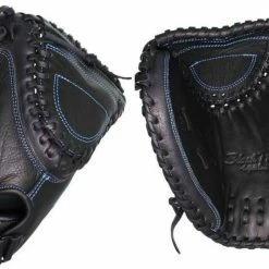 Easton BP2FP Black Pearl 33 Inch Fastpitch Catcher's Mitt: A130712 Fastpitch Softball Gloves