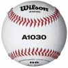 Wilson Sporting Goods Wilson A1030B High School Practice Baseball Raised Seams (Dozen)