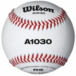 Wilson Sporting Goods Wilson A1030B High School Practice Baseball Raised Seams (Dozen)