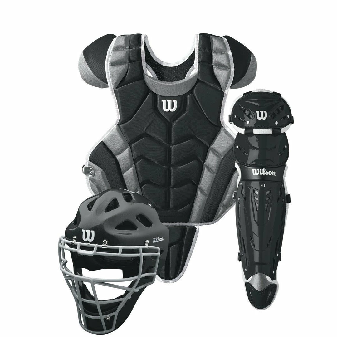 Wilson Sporting Goods Wilson C1K™ Intermediate Catcher’s Gear Set (NOCSAE Approved): WTA4604