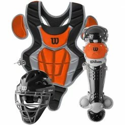 Wilson Sporting Goods Wilson C200 3-Piece Youth Baseball Catcher’s Set: WB57116