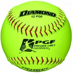 Fastpitch Softballs Diamond Official PGF 12 Inch Softball - One Dozen: 12PGF