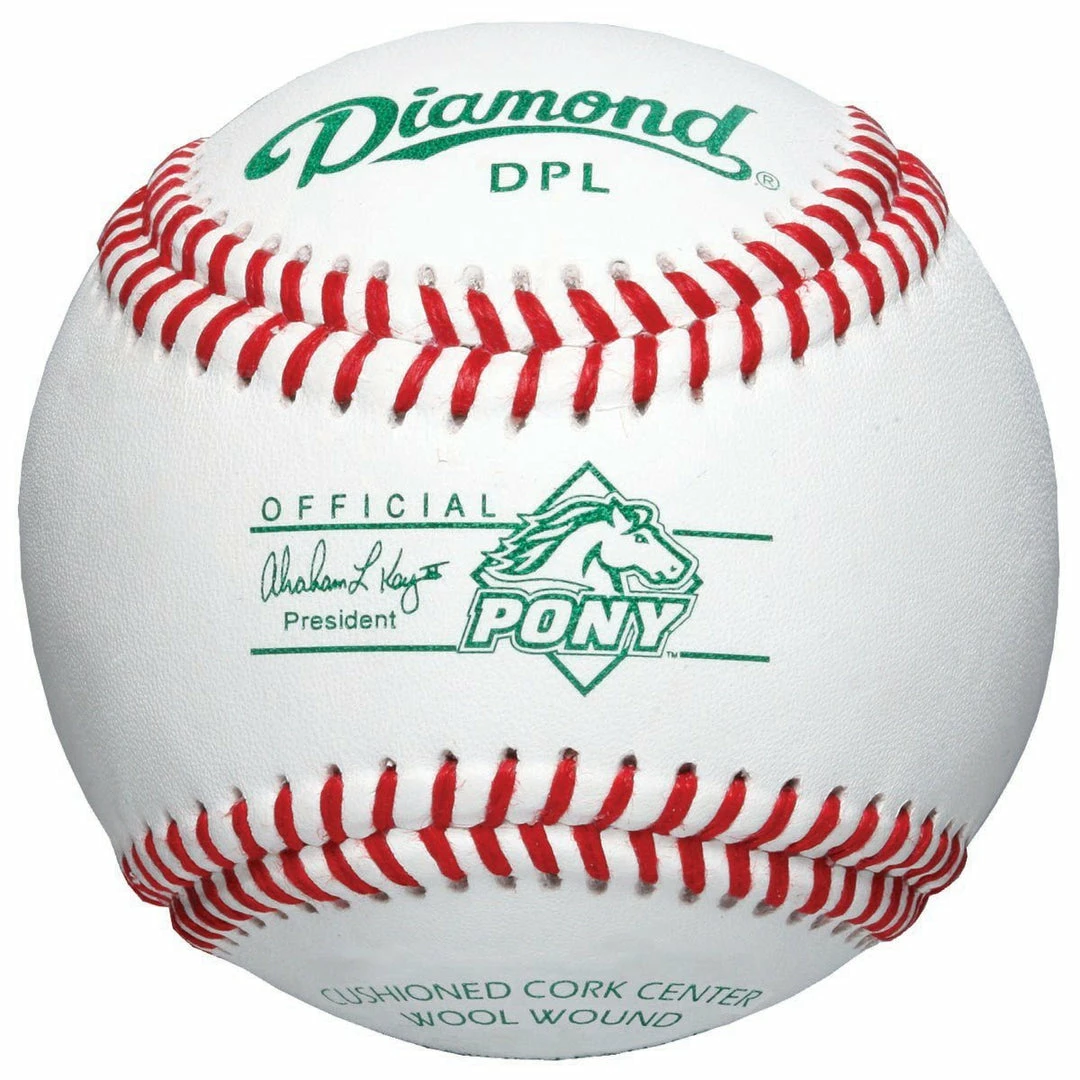 Diamond Tournament Grade Pony League Baseball (Dozen): DPL
