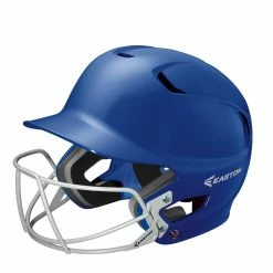Easton Z5 Solid Senior Helmet With BB/SB Mask: A168082