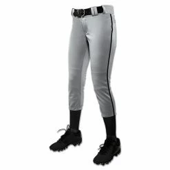 Champro Women/Girl's Tournament Low Rise Piped Pants: BP11P Pants/Shorts