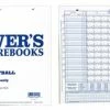 Accessories Glover's Baseball-Softball 50 Scoring Sheets