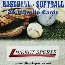 Glover's Baseball-Softball Line-Up Cards Accessories