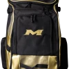 Bags 2022 Miken Freak Gold Backpack: MKMK7X-BP-GLD