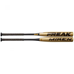 Slowpitch Softball Bats 2022 Miken Freak Gold 12” Maxload USA (ASA) Slowpitch Softball Bat: MGD21A