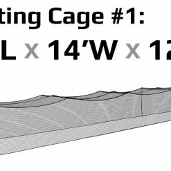 JUGS #1 Cage Twisted Knotted Polyethylene #27 Net 70 X 14 X 12: N1110