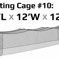 JUGS #10 Cage Twisted Knotted Polyethylene #60 Net 55 X12 X12: N2905