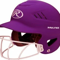 Rawlings Highlighter Fastpitch Helmet - Mask Matte: RCFHLFGM