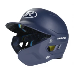 Batting Helmets Rawlings Mach Adjust Junior Matte Baseball Batting Helmet With Adjustable Face Guard: MA07J