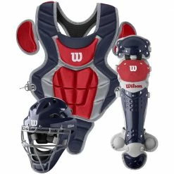 Wilson Sporting Goods Wilson C200 3-Piece Youth Baseball Catcher’s Set: WB57116