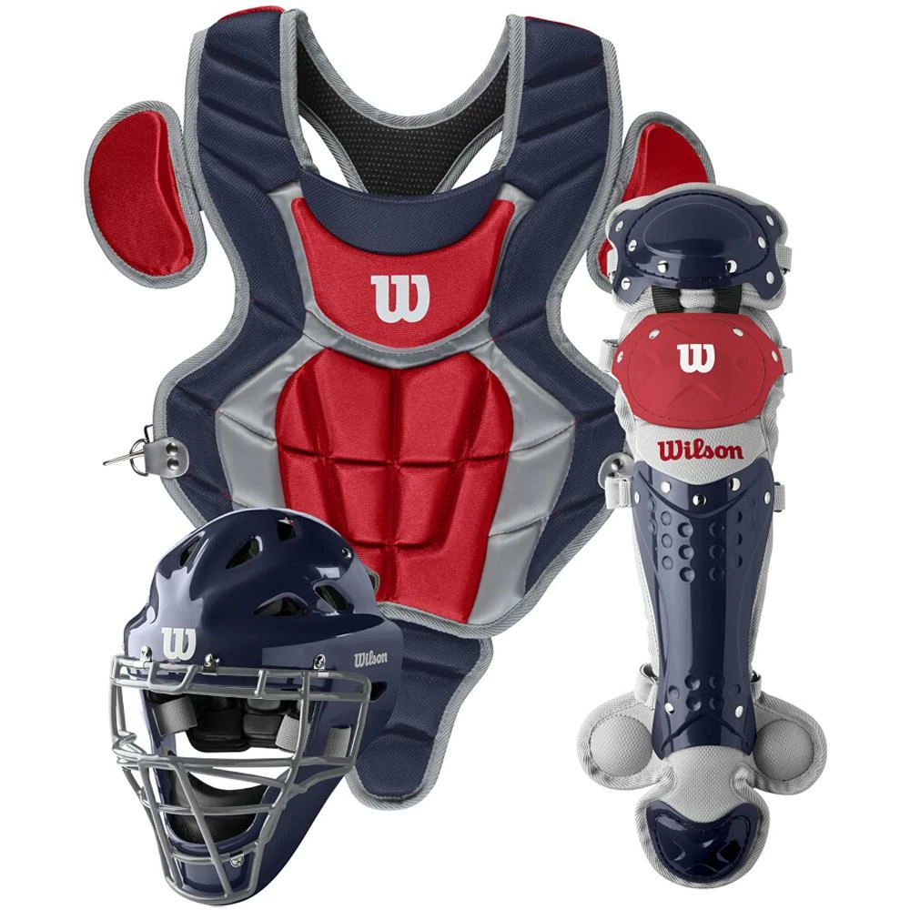 Wilson Sporting Goods Wilson C200 3-Piece Youth Baseball Catcher’s Set: WB57116