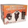 Catcher's Equipment ProNine Three Piece Youth Catcher’s Gear Set (contains CH1SZ, CP11 & LG11)