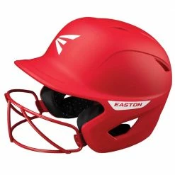 Batting Helmets Easton Ghost Solid Matte Fastpitch Softball Batting Helmet With Mask M-L: A168553