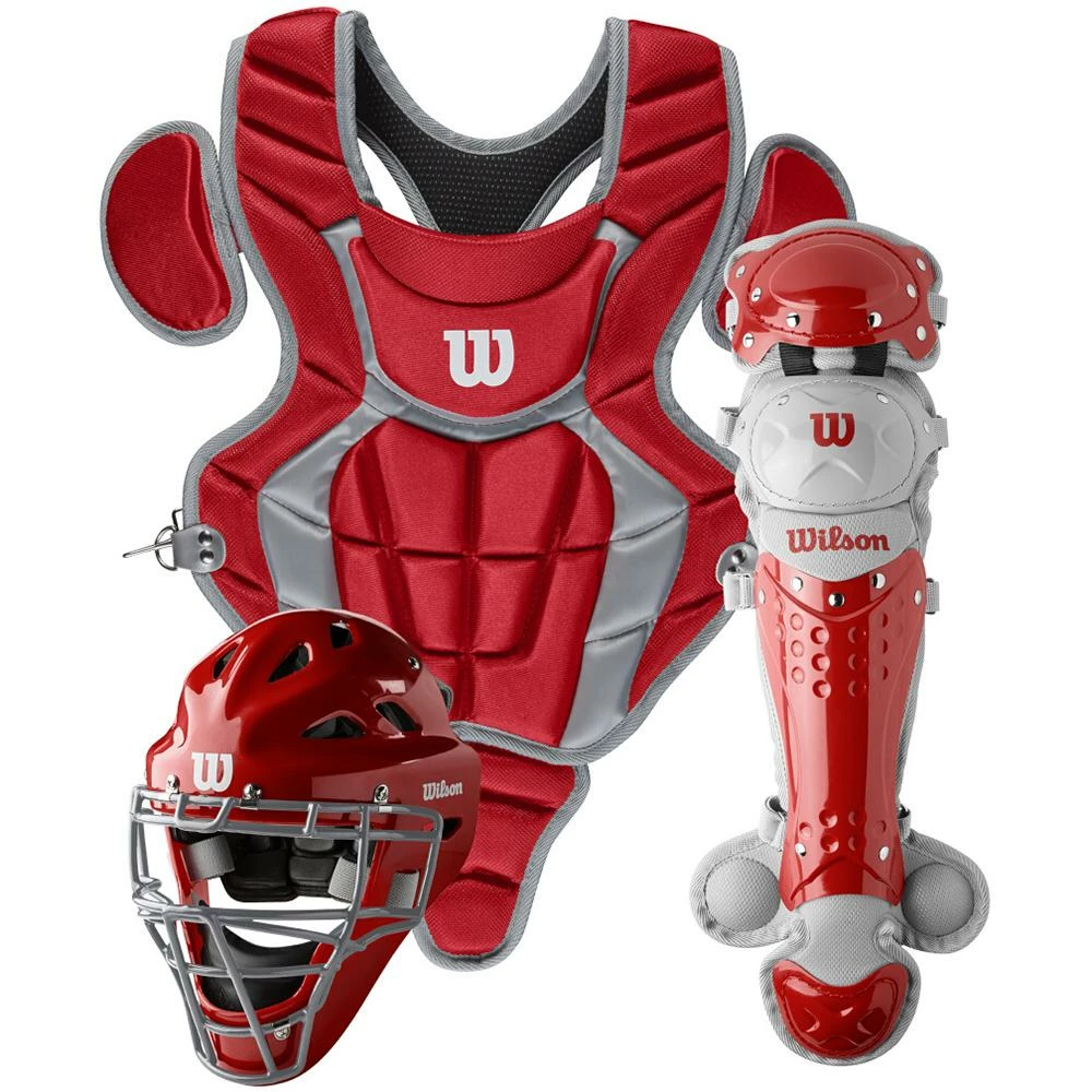 Wilson Sporting Goods Wilson C200 3-Piece Youth Baseball Catcher’s Set: WB57116
